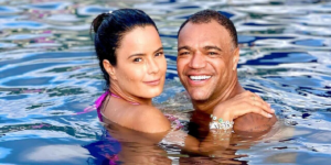 Esse foi o desfecho de Denilson e dá esposa após boato de traição (Foto: Divulgação)