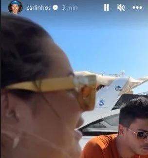 Publicação de Carlinhos Maia em que os dois aparecem (Foto: Reprodução/ Instagram)