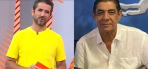 Felipe Andreoli criticou Zeca Pagodinho depois de uma participação em uma reportagem do Globo Esporte- Foto: Montagem/TV Foco