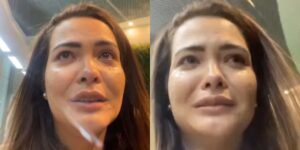 Geisy Arruda é vítima de crime dentro do avião, chora e assume pânico - Foto Reprodução Instagram