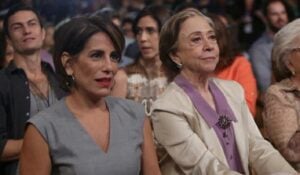 Glória Pires e Fernanda Montenegro fizeram a novela 