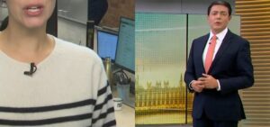 Namorada de Murilo Benício foi convocada às pressas por Alan Severiano no Jornal Hoje- Foto: Montagem/TV Foco
