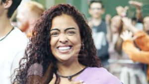 Paula Freitas durante participação no BBB23 (Reprodução - Globo)