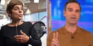 Renata Lo Prete fala sobre situação que Tadeu Schmidt precisou passar na Globo - Foto Montagem