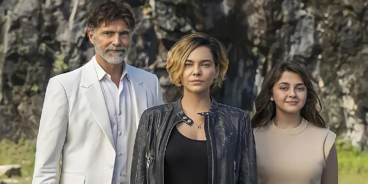 Reynaldo Gianecchini, Tainá Muller e Klara Castanho em ‘Bom Dia, Verônica’ (Foto: Divulgação)