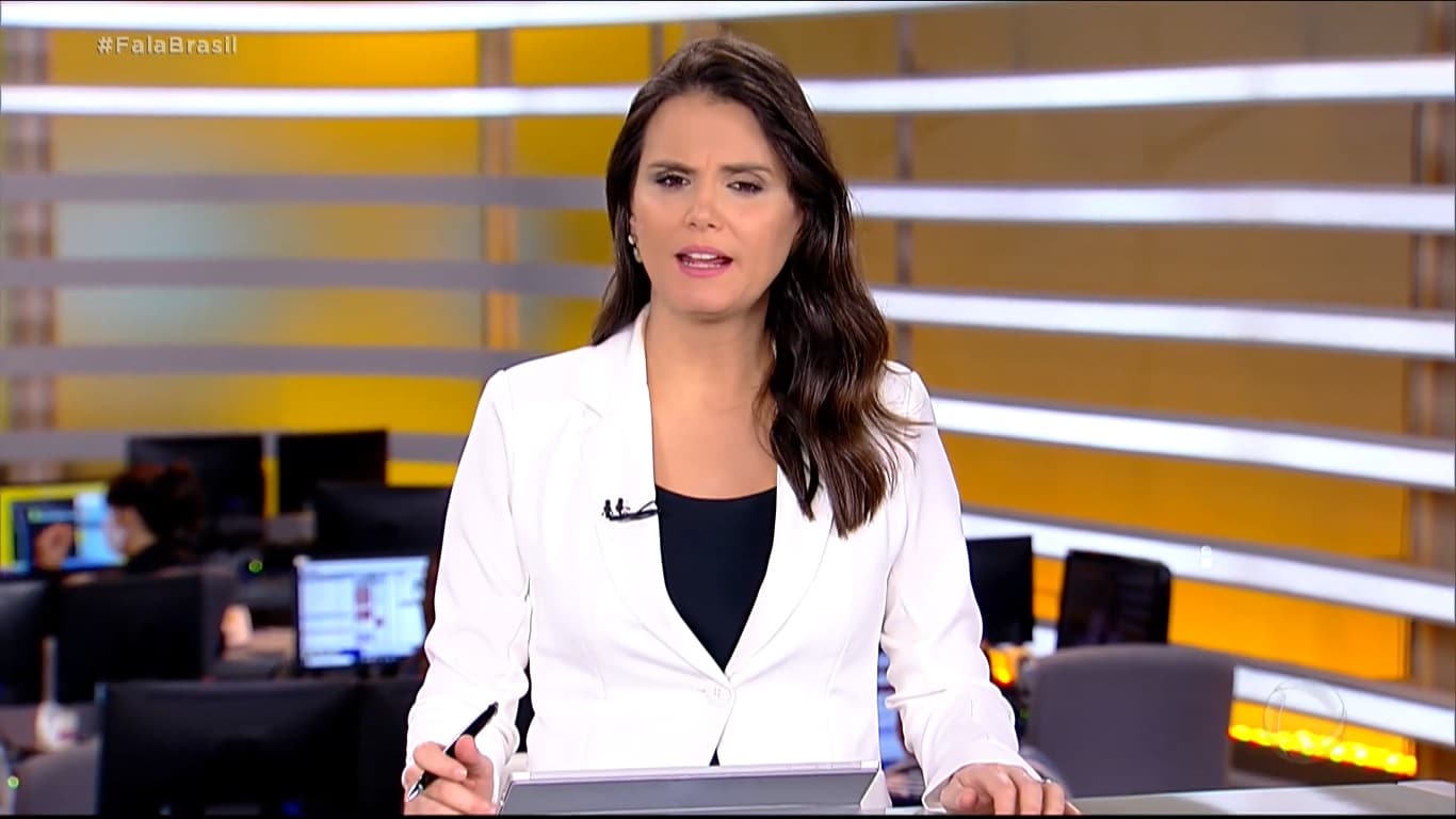 Jornalista demitida da Record Roberta Piza (Foto: Reprodução, Record)
