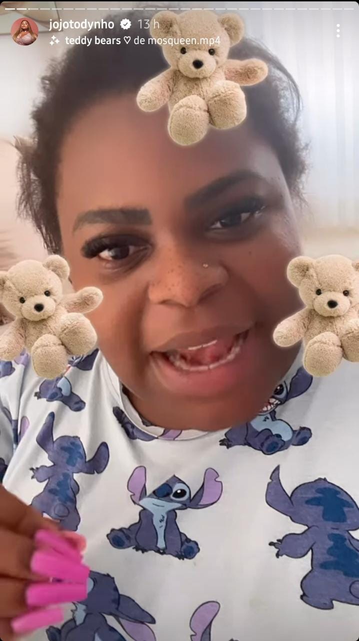 Stories de Jojo Todynho (Foto: Divulgação)