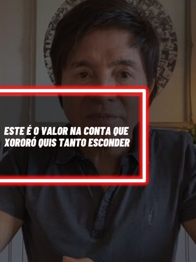 Este é o valor na conta que Xororó quis tanto esconder