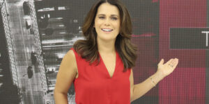 Adriana Araújo é âncora do Jornal da Band  (Foto: Reprodução)