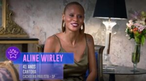 Aline Wirley é participante do Camarote (Foto: Reprodução / Gshow)