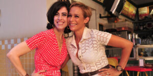 Andréa Beltrão e Fernanda Torres em Tapas & Beijos - Foto: Reprodução