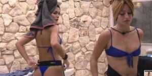Bruna Griphao  e Larissa no BBB23 (Reprodução / Globo!)