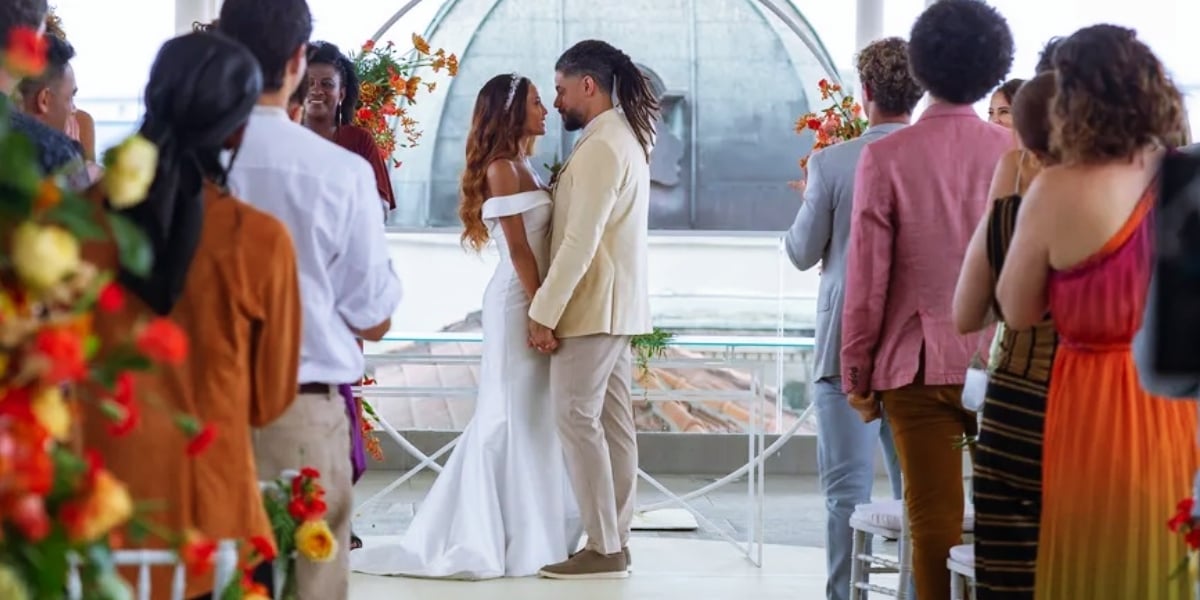 Casamento no final de Cara e Coragem