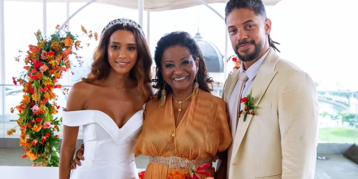 Taís Araujo, Claudia di Moura e Paulo Lessa nos bastidores de Cara e Coragem 