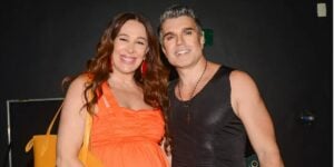 Claudia Raia e Jarbas Homem de Mello (Foto: Eduardo Araujo/AgNews)