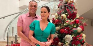 Denílson e Luciele Di Camargo (Reprodução)