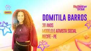 Ativista e Miss Alemanha, Domitila é uma das famosas do reality (Foto: Reprodução / Gshow)