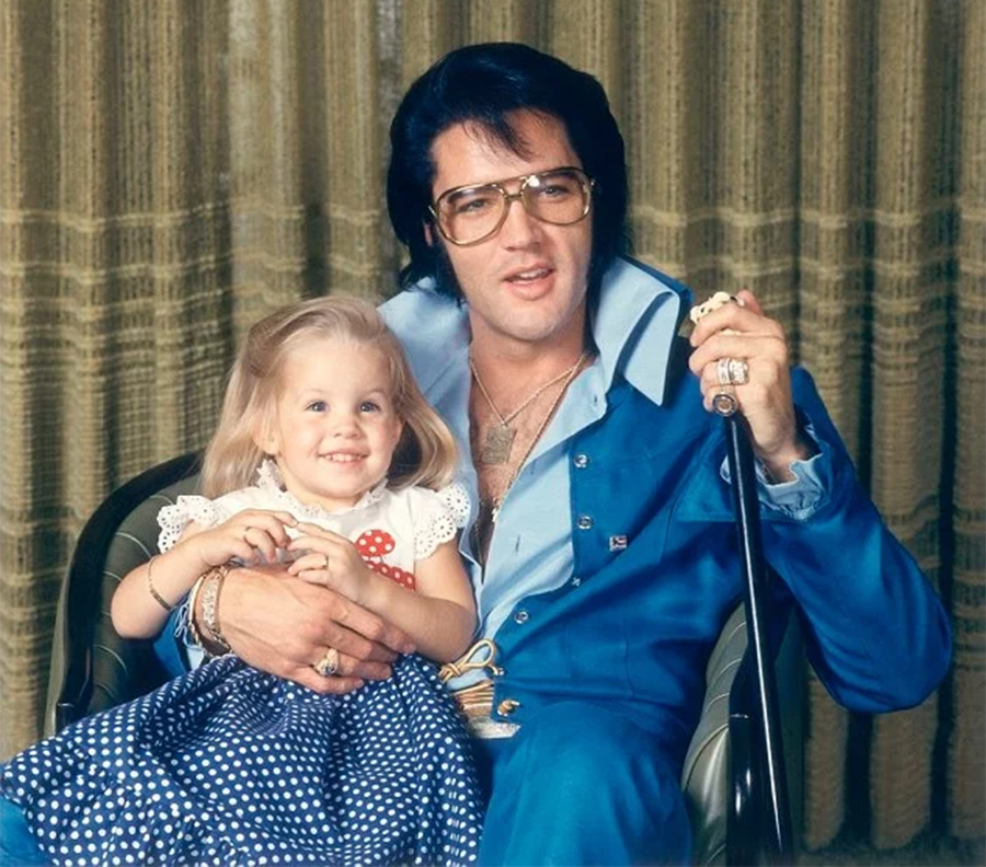 Lisa Marie Presley, cantora e filha do lendário Elvis Presley (Foto: Reprodução)