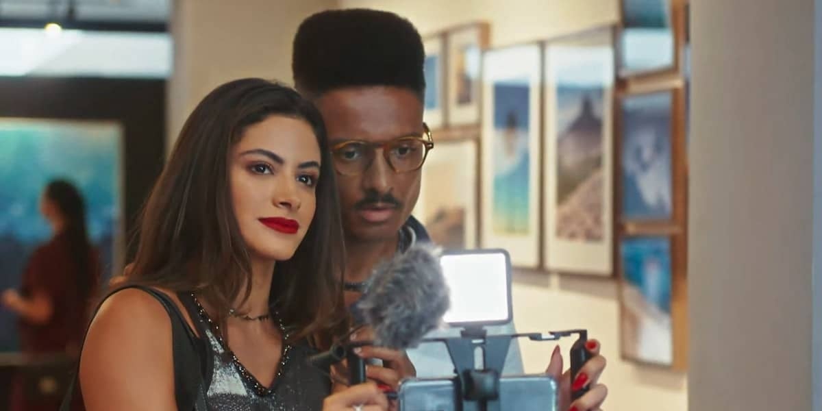 Érika e Anthony na novela Vai na Fé