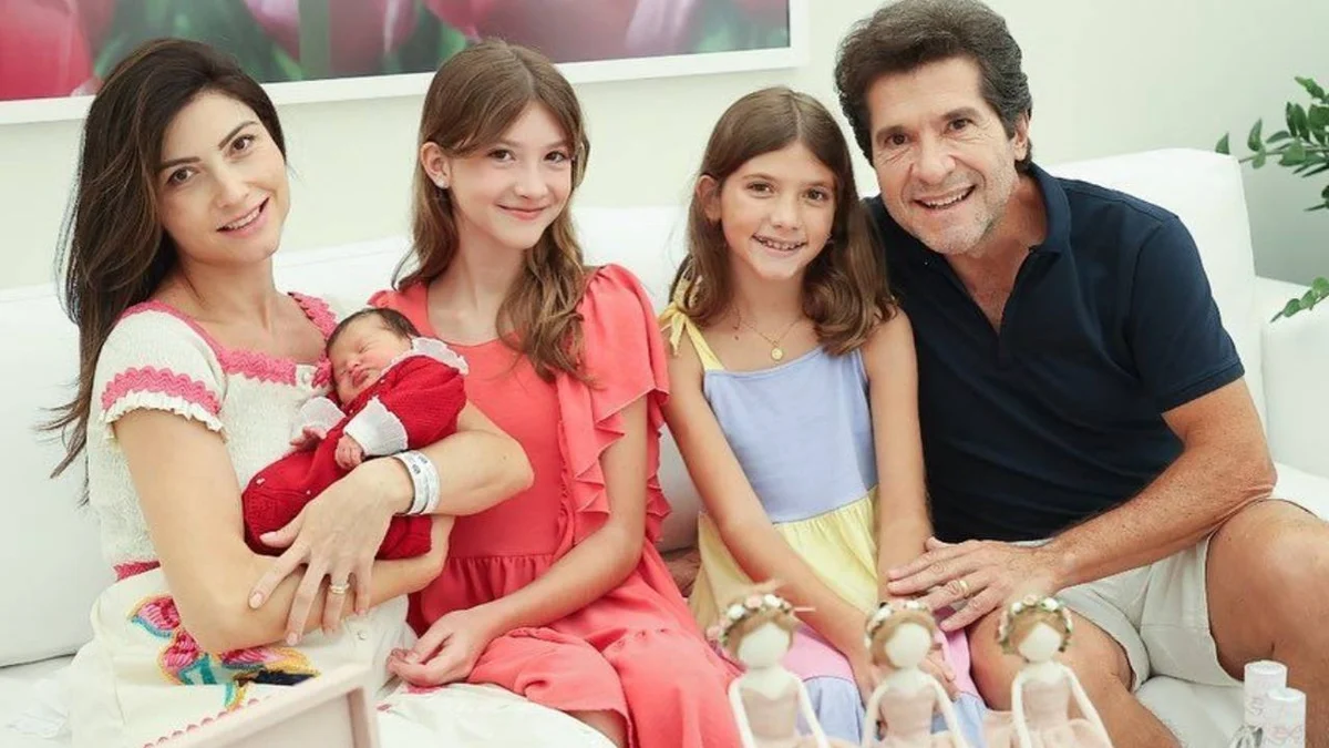 Daniel e sua linda família - Foto Reprodução Daniel e sua linda família