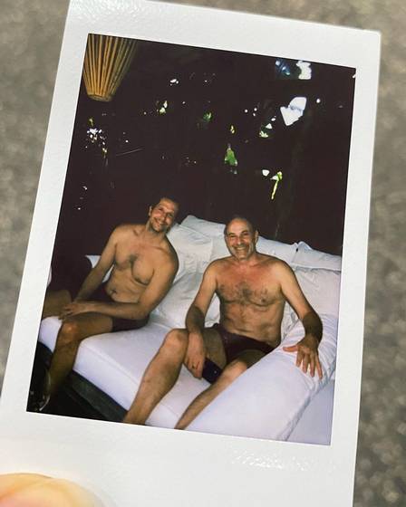 Vladimir Britcha e Marco Ricca (Foto: Reprodução)