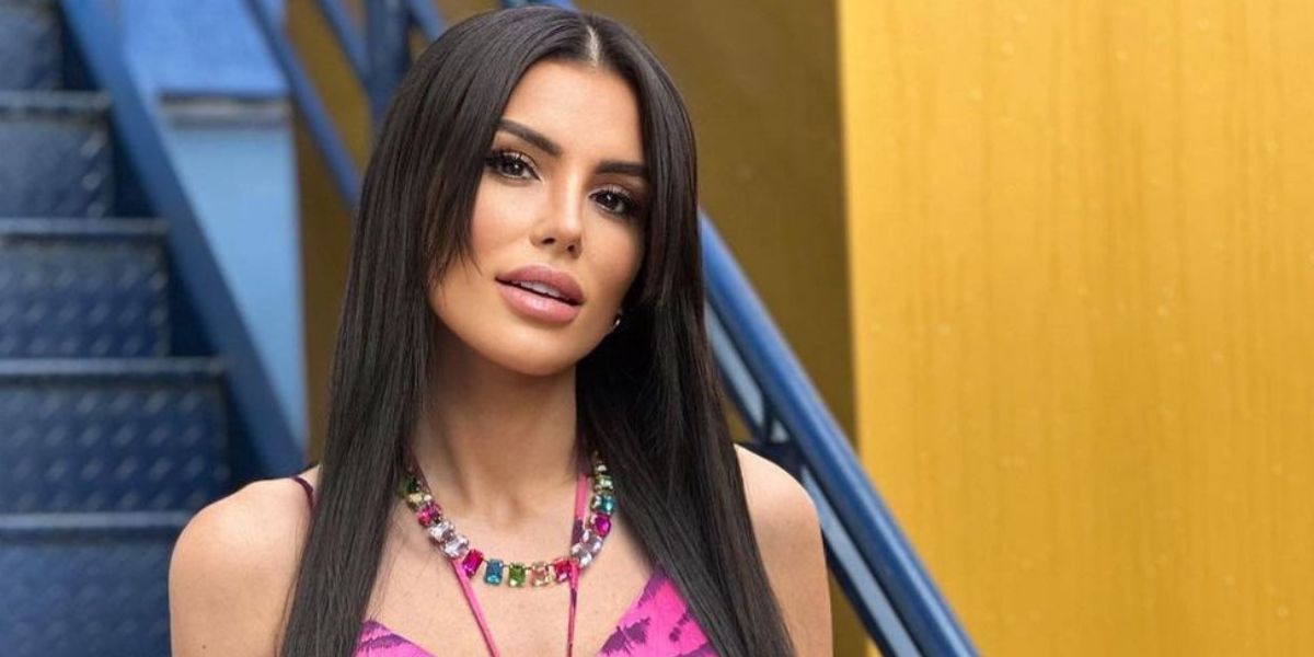 Filha de Rodrigo Cabrini, Gabriela Cabrini, mais conhecida como Gaby Cabrini, é uma das apresentadoras mais lindas do Brasil e está no elenco do "Fofocalizando", do SBT (Foto: Reprodução /Instagram)