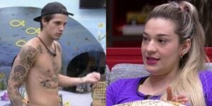 Gabriel e Marília no BBB23 (Foto: Reprodução / Globo)