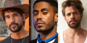 Matteus Cardoso, Alejandro Claveaux e Ícaro Silva são galãs da Globo que se assumiram gays (Foto: Reprodução)