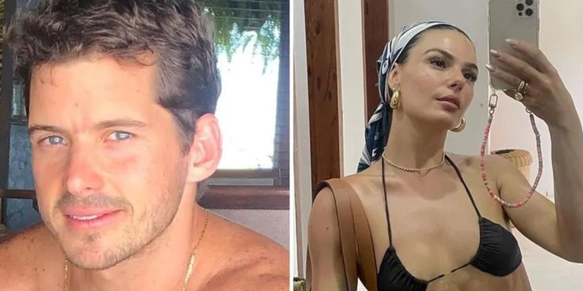 Isis Valverde é vista em clima de romance com cunhado gato de Claudia Leitte, Lucas Pereira, durante viagem para a Bahía (Foto: Reprodução / Whagner Duarte)