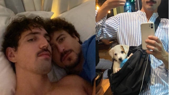 Casal adotou um cachorrinho de estimação (Foto: Reprodução/ Instagram)