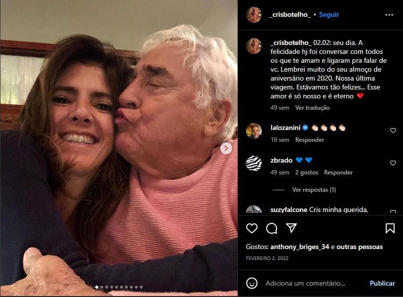 Luis Gustavo e Cris Botelho - Foto: Reprodução