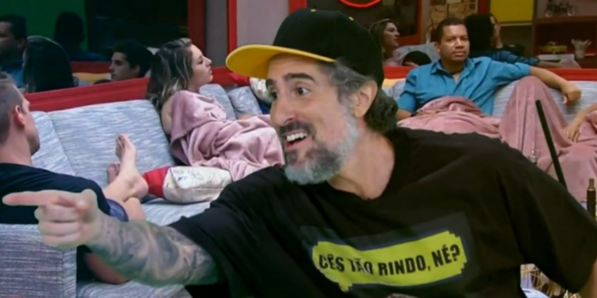 Marcos Mion garantiu boa audiência com o "Caldeirão" (Foto: Reprodução/TV Globo)