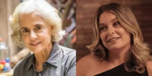 Marieta Severo está vendo sua neta brilhar na trama da Globo, assim como Claudia Abreu vendo a filha (Foto: Reprodução)