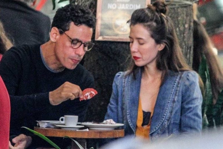 Atriz da Globo, Marjorie Estiano e Márcio Maranhão - Foto Reprodução