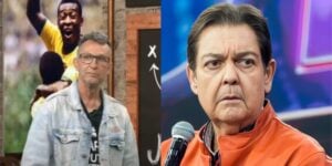 Neto e Faustão (Reprodução: Montagem TV Foco)