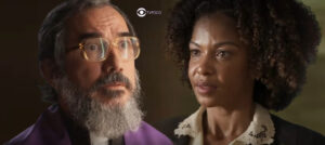 Mar do Sertão - Padre Zezo abandona a batina para ficar com a Pastora Dagmar? Ator dá spoiler (Foto: Reprodução / Globo / Montagem TV Foco)