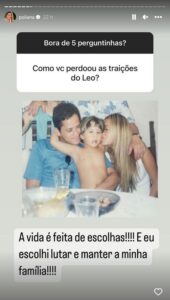 Poliana Rocha respondeu seguidor sobre as traições de Leonardo (Foto: Reprodução / Instagram)