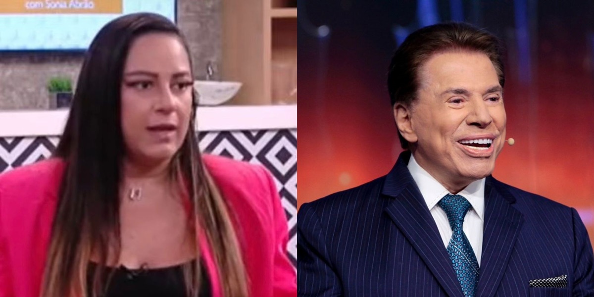 Silvia Abravanel e o pai, Silvio Santos