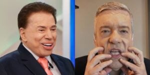 Sem Kovalick na disputa, Silvio Santos se deu bem com novo jornal (Montagem: TV Foco)