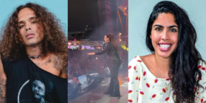 Vitão e Bela Gil são expulsos do show de Ivete Sangalo (Foto: Reprodução)