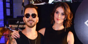 Em foto rara, Mônica Benini, esposa de Júnior, surge ao lado da filha mais nova (Foto Reprodução/Purepeople)