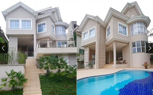 O cantor Gustavo Mioto possui uma mansão luxuosa com uma fachada majestosa que conta inclusive com um lindo piano - Foto Reprodução Internet