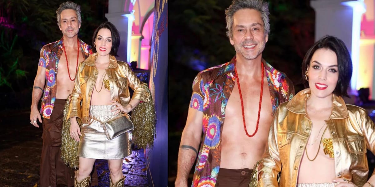 Alexandre Nero e Karen Brustolin são casados desde 2015 e juntos tiveram dois filhos (Reprodução: Instagram)