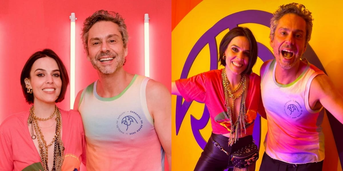 O casal costuma fazer belas declarações de amor em suas redes sociais (Reprodução: Instagram)