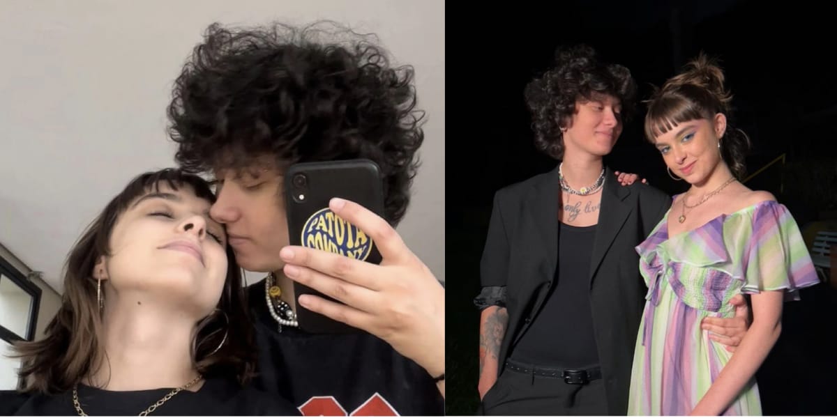 Bel Moreira e Halana Lacerda vivem um relacionamento de mais de 1 ano (Reprodução: Instagram)
