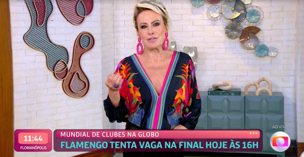 Ana Maria Braga no Mais Você- Foto: Reprodução/Globo