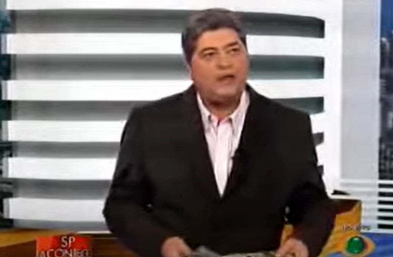 Datena já brigou com Renata Fan por atraso no extinto SP Acontece