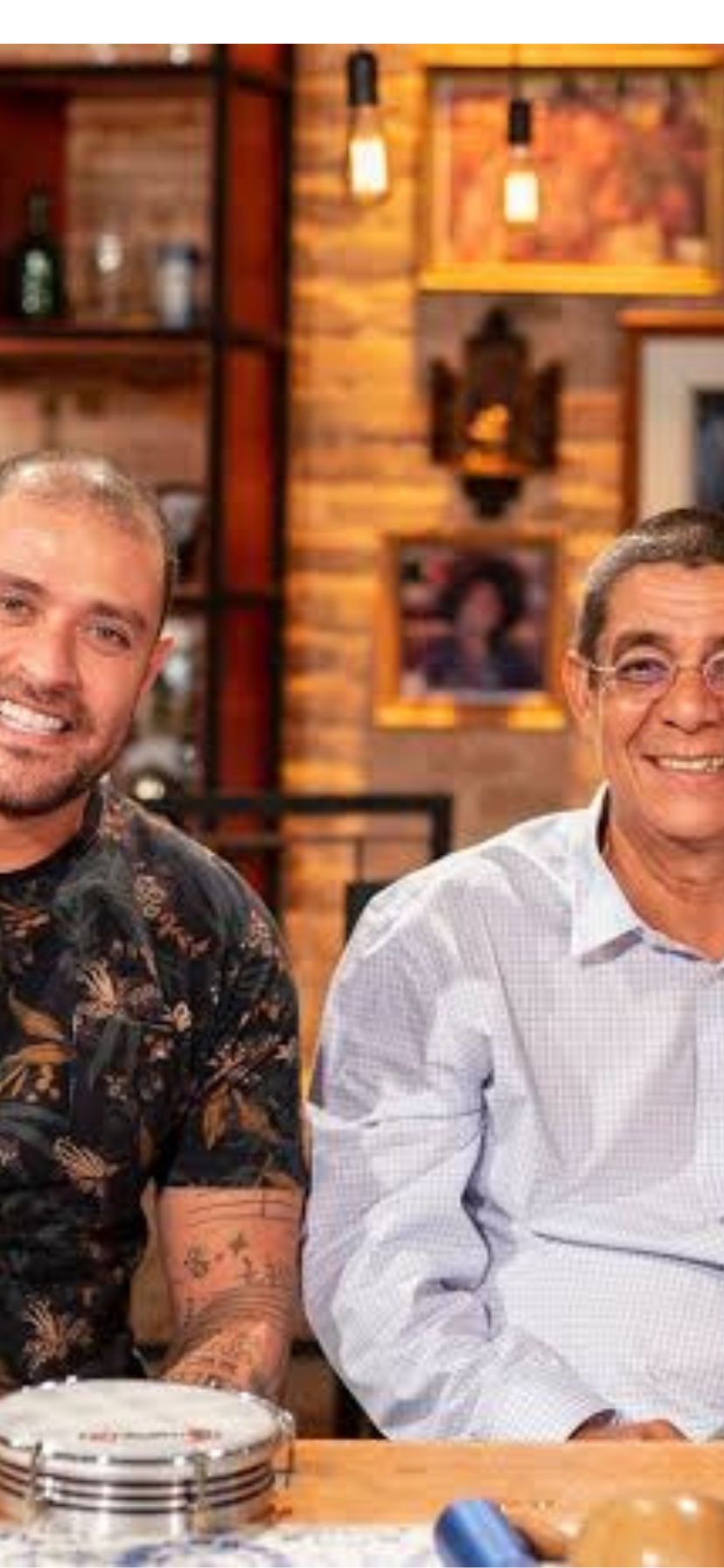 Zeca Pagodinho e Diogo Nogueira (Foto Reprodução Internet).