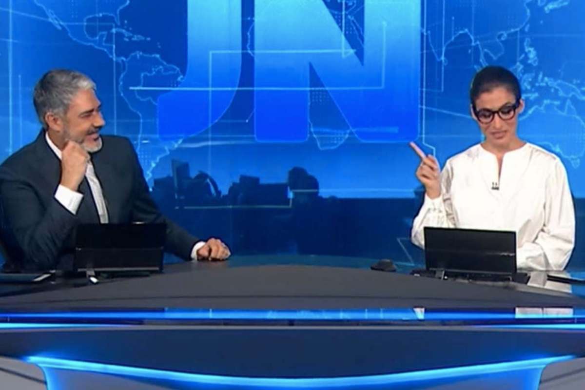 Durante do Jornal Nacional, da Globo, William Bonner não se contém e deixa Brasil abismado - Foto Reprodudão Jornal Nacional, da Globo