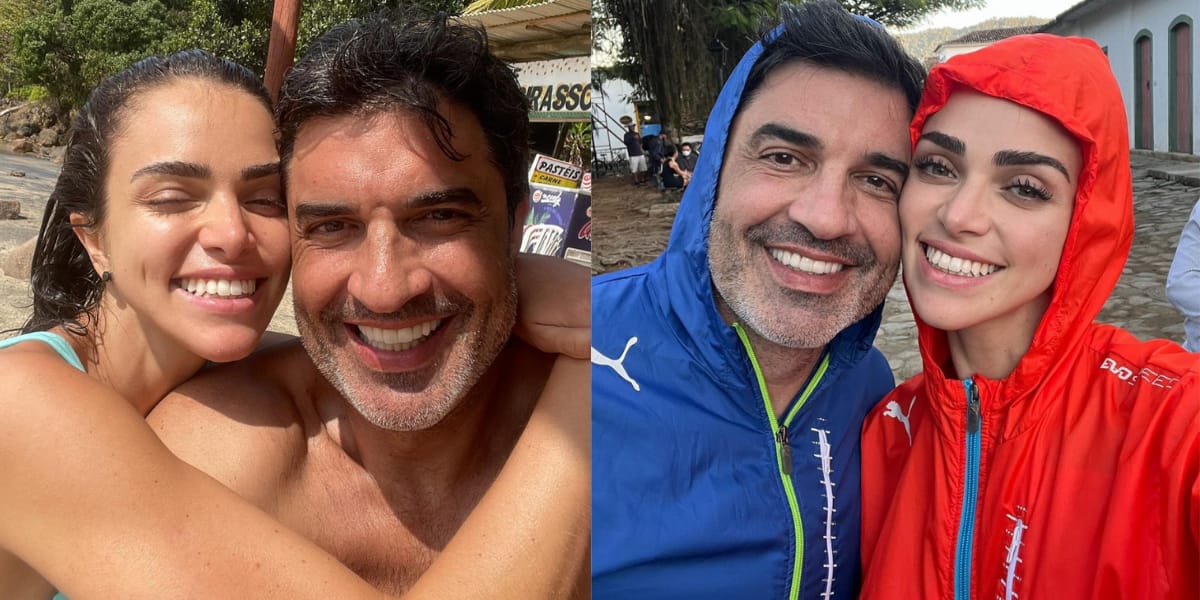 Edu Guedes e Jaque surgem sempre apaixonados nas redes sociais (Reprodução: Instagram)